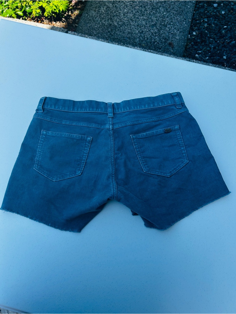 Carve Designs Slate Blue Cutoff cord Shorts - Picture 8 of 11